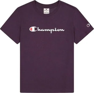 Champion Koszulka damska Champion SS Tee fioletowa 117534 VS503 S - Koszulki i topy damskie - miniaturka - grafika 1