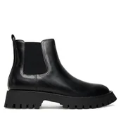 Botki męskie - Sztyblety Guess FMTGOM LEA10 Czarny - miniaturka - grafika 1