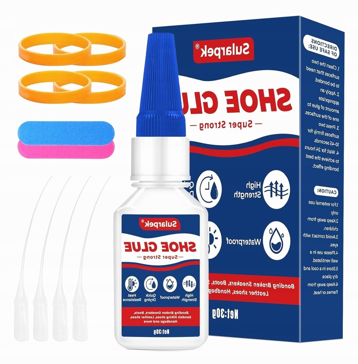 Klej 30 ml do butów wodoodporny szybkoschnący przezroczysty mocny