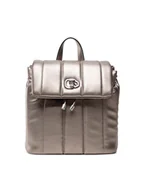 Plecaki - Karl Lagerfeld Plecak 220W3043 Szary - miniaturka - grafika 1