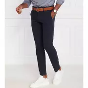 Spodnie męskie - BOSS ORANGE Spodnie CHINO SLIM | Slim Fit - miniaturka - grafika 1