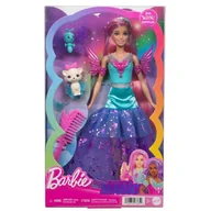 Lalki dla dziewczynek - Barbie Magic Lalka filmowa ze zwierzątkami JCW48 - miniaturka - grafika 1
