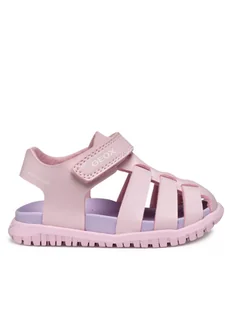 Geox Sandały B Sandal Fusbetto B556BA 000BC C8004 Różowy - Buty dla dziewczynek - miniaturka - grafika 1