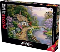 Puzzle - Puzzle 260 Piękna chata nad rzeką Nowa - miniaturka - grafika 1