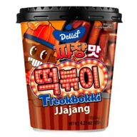 Szybkie dania obiadowe - Delief Tteokbokki Jjajang 120g - miniaturka - grafika 1