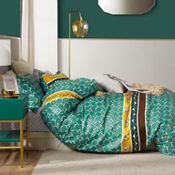 Pościel - Cotton World Pościel bawełniana 220x200 3cz QM2116 konik - miniaturka - grafika 1