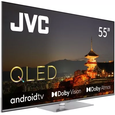 JVC LT-55VAQ830P 55" QLED 4K Android TV