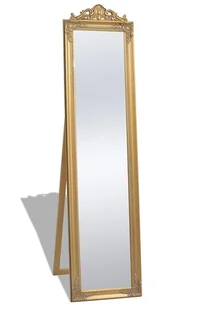 Złote stojące lustro w stylu glamour L7-A39 - Lustra Złote stojące lustro w stylu glamour L7-A39 - Lustra - miniaturka - grafika 1
