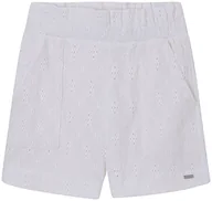 Spodenki damskie - Pepe Jeans Gigi Szorty Dziewczyny i Dziewczyny, Biały (Mysz), 4 anni - miniaturka - grafika 1