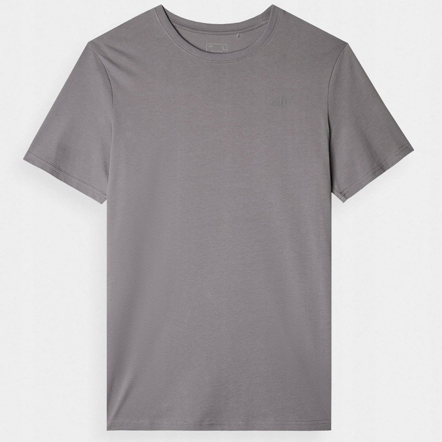 T-shirt 4F 4FWMM00TTSHM1843 25S szary S