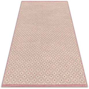 Winylowy dywan Różowy orientalny wzór 100x150 cm - Dywany - miniaturka - grafika 1