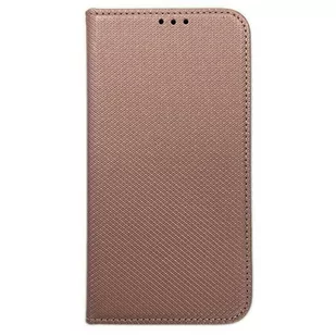 Etui Smart Magnet book iPhone 15 Pro Max 6.7" różowo złoty/rose gold - Etui i futerały do telefonów - miniaturka - grafika 4