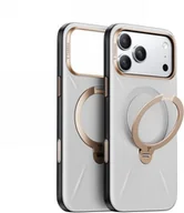 Etui i futerały do telefonów - TORRAS QPro Leather - etui do iPhone 17 Pro kompatybilne z MagSafe pearl gray - miniaturka - grafika 1