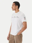 Koszulki męskie - Reebok T-Shirt Harley RK25569CCM Biały Regular Fit - miniaturka - grafika 1