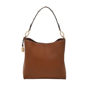 Fossil Damska torba na ramię Jessie, Średni brązowy duży, Large - Torebki damskie - miniaturka - grafika 1