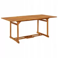 Stoły ogrodowe - vidaXL Ogrodowy stół jadalniany, 180x90x75 cm, lite drewno akacjowe - miniaturka - grafika 1
