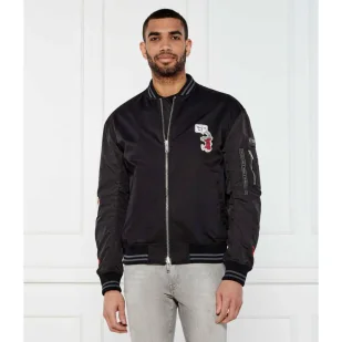 Iceberg Kurtka bomber ICEBERG X LOONEY TUNES Regular Fit - Kurtki męskie - miniaturka - grafika 1