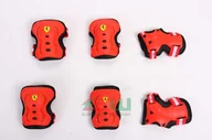 Akcesoria rowerowe - Ferrari Skate Inline Board Protektor, czerwony, m 200034_Rot_M - miniaturka - grafika 1