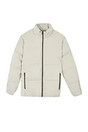 Płaszcze męskie - DeFacto Płaszcz męski do odzieży rekreacyjnej - DeFacto Płaszcz męski do odzieży wierzchniej (Off White, M), Off White - miniaturka - grafika 1