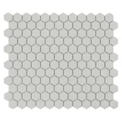 Płytki ceramiczne - Dunin Mozaika Mini Hexagon ash 30 x 26 cm - miniaturka - grafika 1