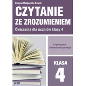 Powieści i opowiadania - Grażyna Małgorzata Nowak Czytanie ze zrozumieniem dla kl. 4 SP - miniaturka - grafika 1