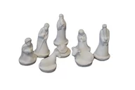 Ozdoby bożonarodzeniowe - Figurki do szopki-8 szt - miniaturka - grafika 1