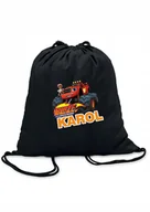 Plecaki worki - Worek Szkolny Na Buty Workoplecak WF Do Przedszkola BLAZE MEGA I MASZYNY #1 - miniaturka - grafika 1