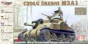 Modele do sklejania - M3A1 CZOłG ŚREDNI, ODLEWANY KADłUB - - miniaturka - grafika 1