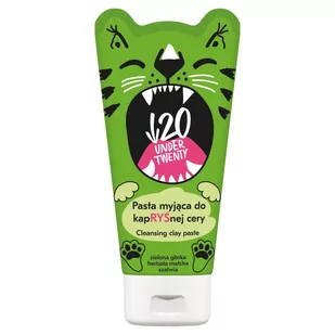 UNDER TWENTY UNDER TWENTY - CLEANSING CLAY PASTE - Pasta myjąca do kapRYŚnej cery - 150ml UNDN101 - Kosmetyki do mycia twarzy - miniaturka - grafika 1