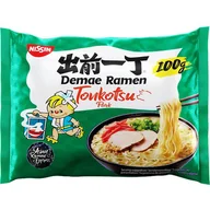 Kuchnie świata - Nissin Zupa makaronowa Demae Ramen o smaku tonkotsu 100g - Nissin 3270-uniw - miniaturka - grafika 1