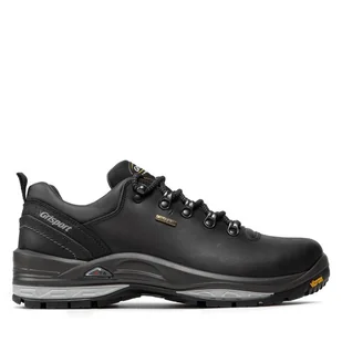 Trekkingi Grisport 13507D6G Czarny - Buty trekkingowe męskie - miniaturka - grafika 1