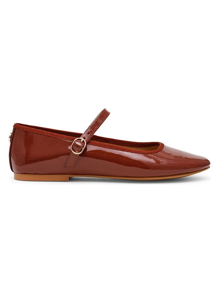 Steve Madden Baleriny w kolorze czerwonym z paskiem