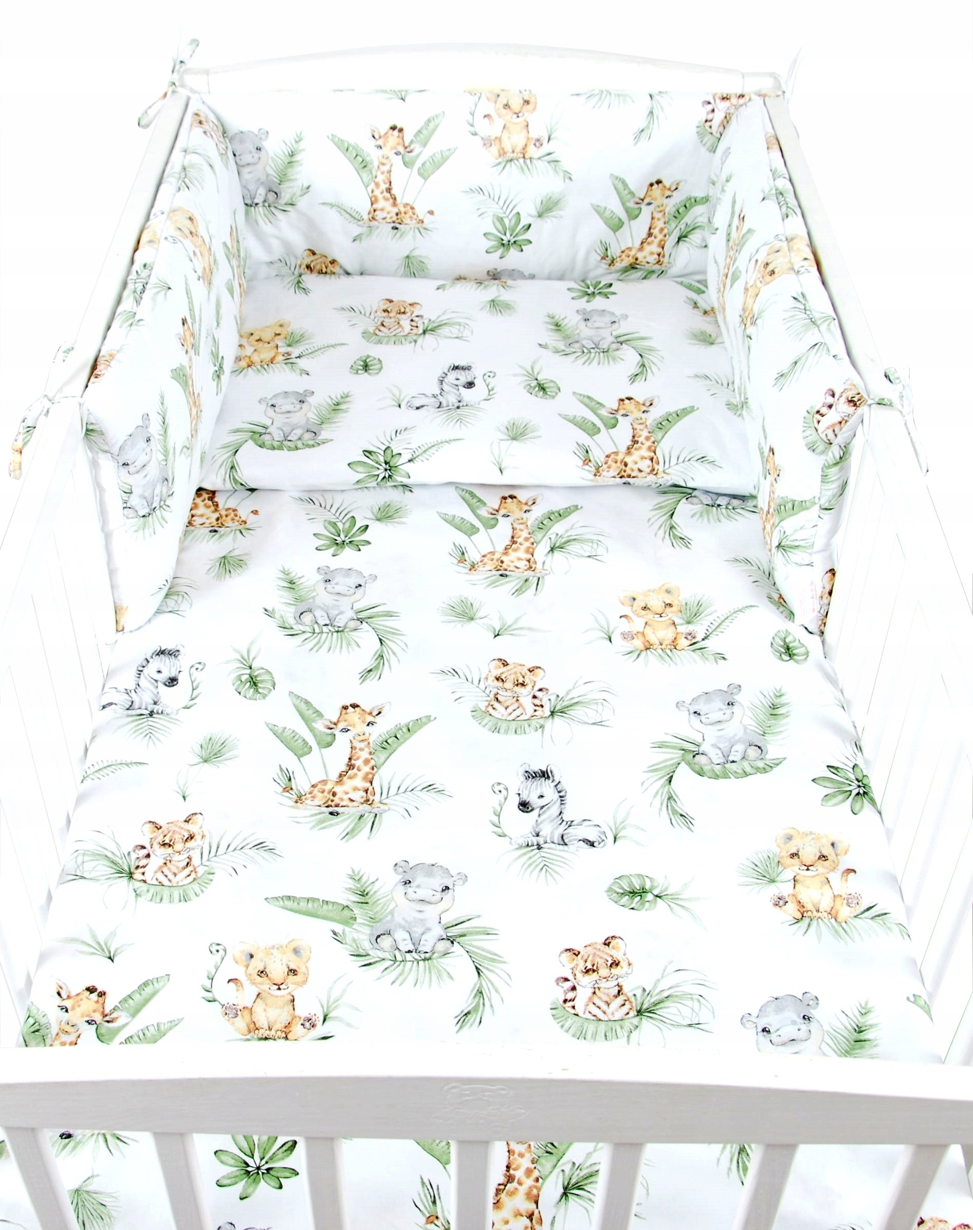 BabyLux Pościel Do Łóżeczka 120x60 Dziecięca Niemowlęca 120X90 cm 4EL N124