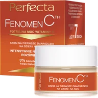 Kremy do twarzy - Perfecta Fenomen C Krem do twarzy na pierwsze zmarszczki na dzień i na noc - miniaturka - grafika 1