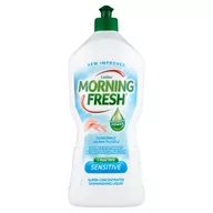 Woda - Morning Fresh Sensitive Skoncentrowany płyn do mycia naczyń 900 ml - miniaturka - grafika 1