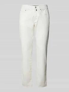 Spodnie o kroju tapered fit z 5 kieszeniami model ‘Lyon’ - Spodnie męskie - miniaturka - grafika 1