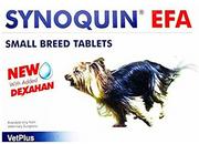 Suplementy i witaminy dla psów - SYNOQUIN EFA małe rasy 30 tabletek 47391-uniw - miniaturka - grafika 1