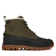 Botki damskie - Trapery Palladium Pampa Duck Wl Wp+ 79547-325-M Zielony - miniaturka - grafika 1