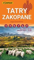 Atlasy i mapy - Tatry, Zakopane. Mapa kieszonkowa w skali 1: 55 000 (wersja wodoodporna) - miniaturka - grafika 1