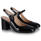 Czółenka - Czółenka damskie Bombonella 8T G070 4072 SIYAH RUGAN R.39 - miniaturka - grafika 1