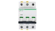 Bezpieczniki elektryczne - Schneider Electric Wyłącznik nadprądowy trójbiegunowy C 3A iC60N A9F04303 - miniaturka - grafika 1