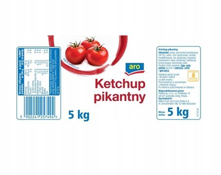 aro Ketchup pikantny 5 kg