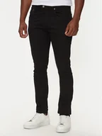 Spodnie męskie - Guess Jeans Jeansy M4YA0F D5DN1 Czarny Skinny Fit - miniaturka - grafika 1