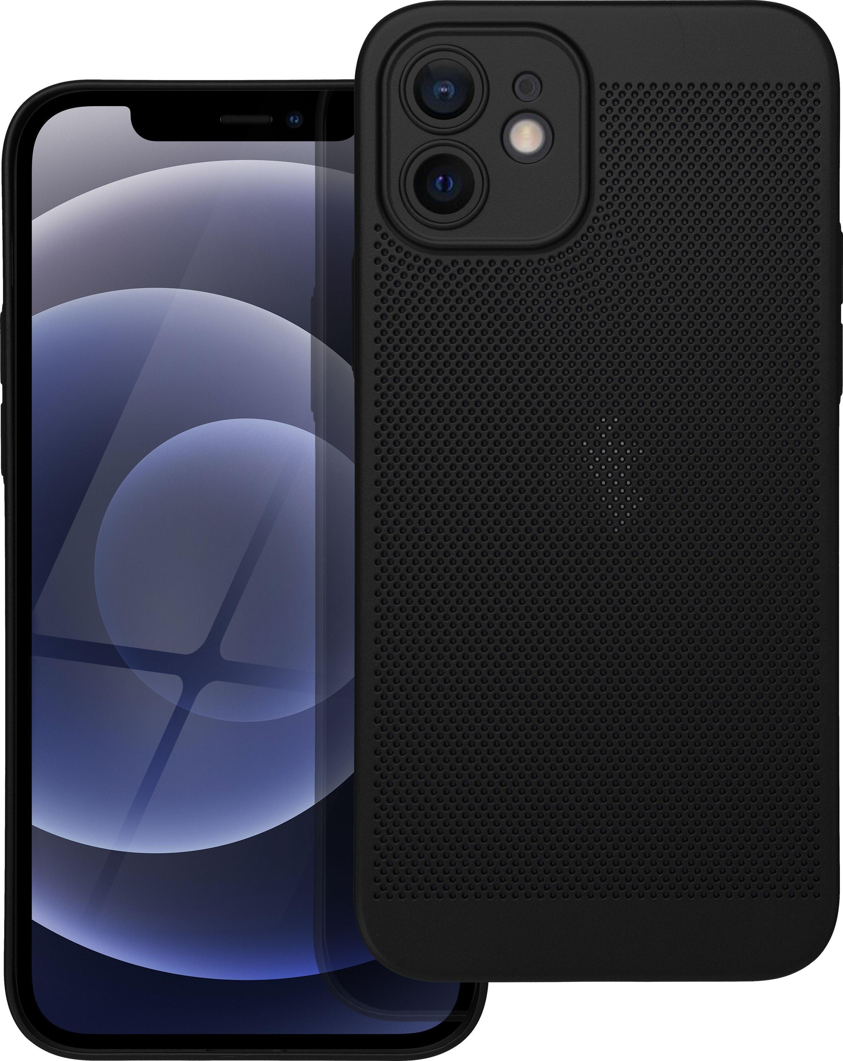 Etui na telefon BREEZY pasuje do IPHONE 12 czarny