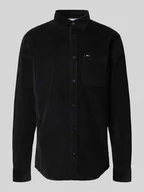 Koszule męskie - Sukienka sztruksowa o kroju regular fit z czystej bawełny - miniaturka - grafika 1