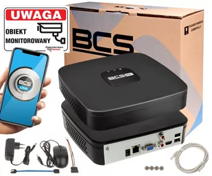 Rejestrator IP BCS-L-SNVR0801-4KE LINE Analityka na 8 kamer IP do 8MPx - Rejestratory do monitoringu - miniaturka - grafika 2