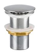 Umywalki - Elior Srebrny uniwersalny korek do umywalki klik-klak D3-R26 - miniaturka - grafika 1