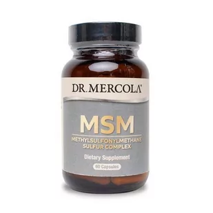 dr Mercola MSM Sulfur Complex (60 kaps.) - Witaminy i minerały - miniaturka - grafika 1