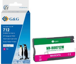Tusz G&G Tusz HP 712XL permanent & wasserf. 29 ml 20630
