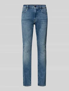 Jeansy o kroju skinny fit z wpuszczanymi kieszeniami - Spodnie męskie - miniaturka - grafika 1